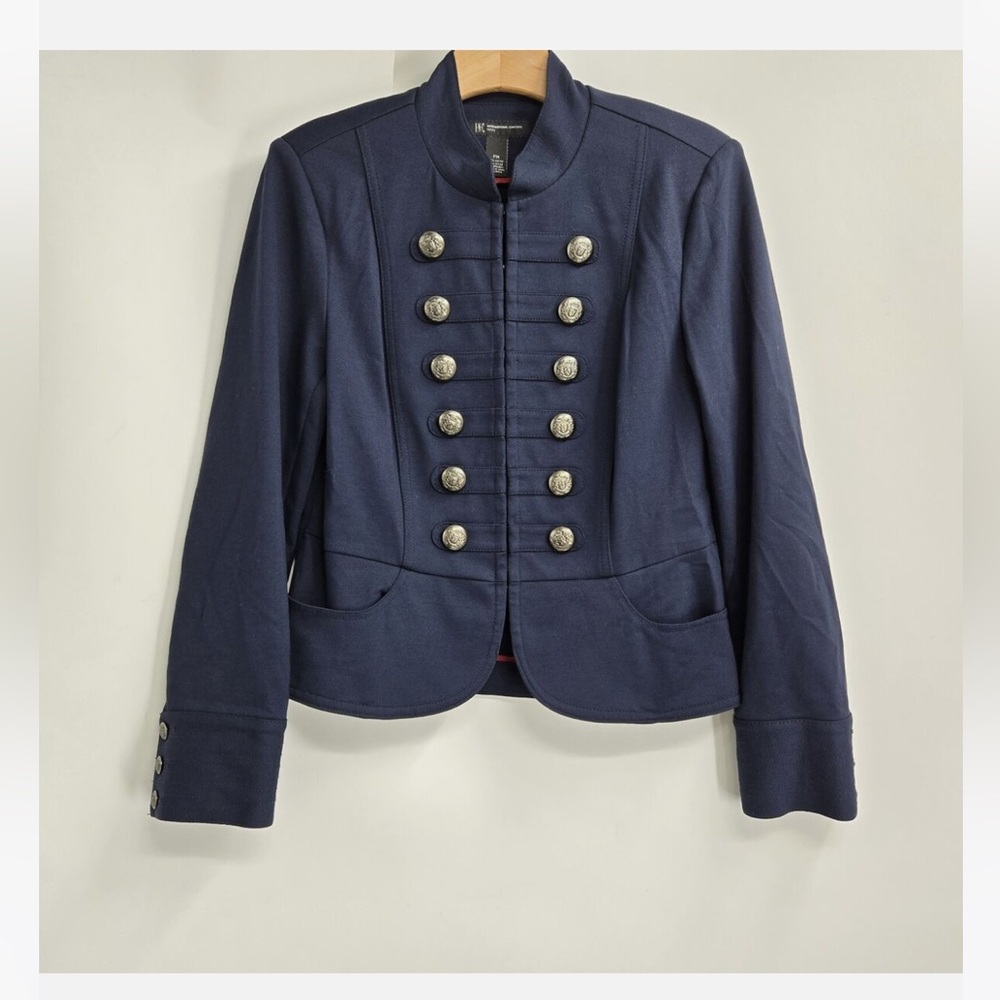🪖Military Blazer Jacket Petite Twilight INC XS NWT